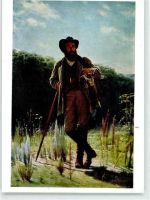 Kpamckoü, Russische Künstler AK Kunst Künstlerkarte