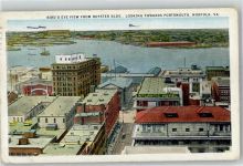 Portsmouth 1921 Lithographie Hotel
