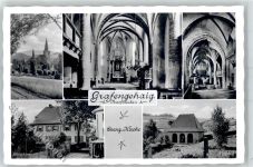 95356 W8651 Grafengehaig - Ev. Kirche Pfarrhaus