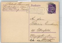 35104 W3540 Neukirchen , Waldeck - Landpoststempel