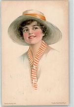 American Girl Fidler, P. Le M. Künstlerkarte