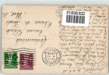 American Girl Fidler, P. Le M. Künstlerkarte