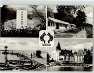 17192 O2061 Klink b Waren - Urlaubersiedlung Völkerfreundschaft Erholungsheim Bungalow Mole Schloss