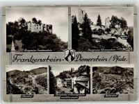 67468 W6731 Frankenstein , Pfalz - Burgruine Diemerstein christliches Erholungsheim Altersheim