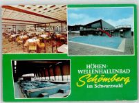 75328 W7542 Schömberg b Neuenbürg, Württ - Schwimmbad Höhen Wellenhallenbad