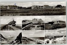 25980 W2280 Rantum Sylt - Seeheim Alt Rantum Hindenburgdamm Eisenbahn Schienenbus Badestrand