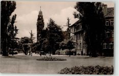 19322 O2900 Wittenberge , Prignitz - Rathaus Kirche