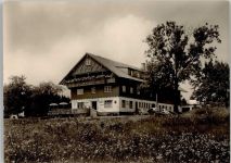 88167 W8999 Maierhöfen , Allgäu Werbe AK Gasthaus zur Grenze