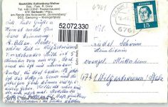 67813 W6761 Gerbach , Pfalz - Gasthaus Kahlenberg-Weiher