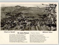71384 W7056 Schnait , Remstal - Gedicht Friedrich Silcher An meine Heimat