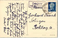 16278 O1321 Felchow - Landpoststempel Weihnachtsgruß