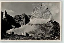 Lamsenjochhütte 1912 - Berghütte Karwendel Hüttenstempel Lamsenspitze