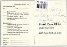 23701 W2420 Uklei - Hotel Walter Kuhlmann