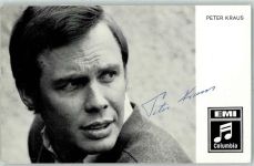 Peter Kraus Autogramm origin. Unterschrift Schlagersänger KEINE AK