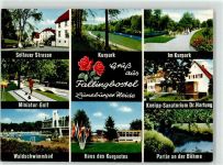 29683 W3032 Fallingbostel - Minigolf Soltauer Straße Schwimmbad Kurpark Sanatorium Dr Hartung