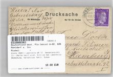 84579 W8261 Glatz - Glatz (8261) Leporello WK II, Gesamtansicht II- (Karte teilt sich, Einriss bei Leporello-Abdeckung, Verschluss fehlt, Ecken abgestossen)
