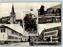 66663 W6640 Merzig Foto AK Kirche