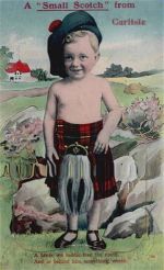 Carlisle - Carlisle (Großbritannien) Leporello A Small Scotch, Kilt I-II