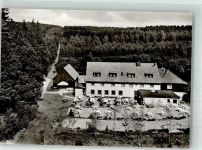 63637 W6485 Lettgenbrunn Foto AK Gasthaus Jagdhaus Horst