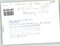 63110 W6054 Weiskirchen , Kr Offenbach am Main FOTO KEINE AK Gasthaus B.A.B. Raststätte Foto Original aus Archiv eines Ansichtskartenverlages Ort handschriftlich