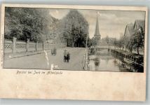 21635 W2155 Jork , Niederelbe 1907 Gebrauchsspuren Borstel Abschürfung