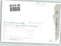 37247 W3432 Großalmerode FOTO KEINE AK Marktbrunnen mit Rathaus Foto Original aus Archiv eines Ansichtskartenverlages Ort handschriftlich