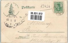 37445 W3425 Walkenried 1903 Lithographie / Künstlerkarte Berghotel Stöberhai