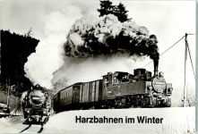 99768 O5505 Ilfeld , Südharz FOTO KEINE AK Eisenbahn Harzbahnen Winter