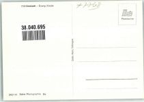 78333 W7768 Stockach , Baden Foto AK Ev. Kirche