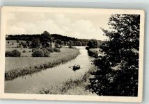 16818 O1950 Zechlinerhütte 1961 Foto AK Stempel Bahnpostamt Leipzig Zustellhinweis