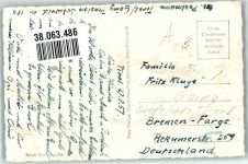 6353 Going am Wilden Kaiser 1957 Foto AK Kirche