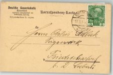 Rymarov Römerstadt 1913 Nota Deutsche Gewerbekassa