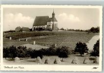 97332 W8712 Volkach Foto AK Wallfahrts- Kirche St. Maria a.d.Kirchberg