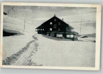 83404 W8229 Ainring 1951 Foto AK Gasthaus Winter Notopfermarke Berlin
