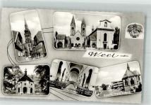 59457 W4760 Werl Foto AK Propsteikirche Kapelle Gänsevöhde Basilika Kapelle Maria in der Not