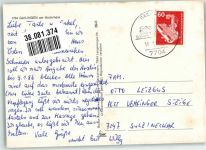 78262 W7704 Gailingen am Hochrhein Foto AK Krankenhaus Dr. Schmieder Auto Omnibus