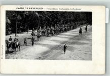 Leopoldsburg FOTO KEINE AK Uniform Camp Beverloo Chaussée de Wychmael