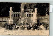 Arlon 1906 Foto AK Denkmal Orban de Xivry