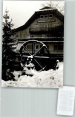 75399 W7267 Unterreichenbach , Kr Calw FOTO KEINE AK Mühle Winter Ort handschriftlich