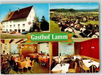 72160 W7240 Sulz am Neckar Foto AK Gasthaus Lamm Auto