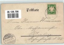 97737 W8780 Gemünden a. Main 1901 Foto AK