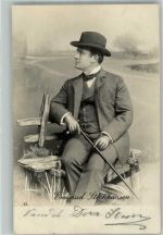 Portrait von Emanuel Stockhausen Theaterschauspieler 1903
