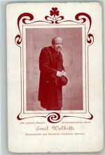 W1000 Steglitz Portrait von Emil Walkotte Jugendstil Theaterschauspieler