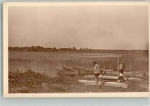 Kanuten mit Faltboot Wassersport Privatfoto AK