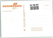 O1189 Schönefeld Interflug Deutsche Demokratische Republik Omnibus Flughafen Foto AK