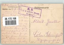 Beverloo Infanterie-Lager des Truppenübungsplatzes Feldpost WK I Inf.-Ers.-Truppe Kaserne 1916