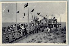 17419 O2252 Seebad Ahlbeck Gebrauchsspuren Seebrücke