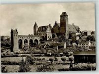 Marienwerder Kwidzyn Foto AK Marienburg Ordens- Schloss Kirche