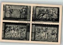 Sonderburg Sonderborg Foto AK Düppel- Denkmal Relief