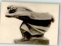 Bronzeskulptur Der Rächer Fotograf Kegebein Barlach, E. Foto AK